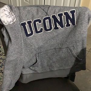 PINK UCONN crewneck sweatshirt
